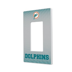 NFL AFC Historic Teams Linen Hidden-Screw Light Switch Plate for Single Rocker - 1 of 4
