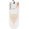 Memoi Shield Of Lace Crochet Barefoot Sandals Naturel One Size - 3 of 4