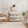 Comfy Cubs Baby Changing Table - Sturdy Wood Construction with Two Open Shelves - 3 of 4