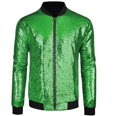 Green 2025 glitter jacket