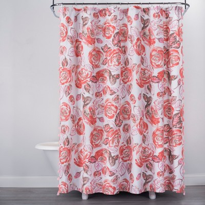 barbie dream house shower curtain