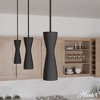 Zola Flat Mini Pendant Ceiling Light Fixture Matte Black - Hunter Fan - 3 of 4
