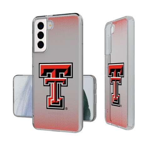 Texas Tech Red Raiders Linen Clear Phone Case Galaxy S22 Ultra