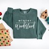 Simply Sage Market Women's Garment Dyed Graphic Sweatshirt Winter Wonderland - 2 of 2