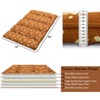 Japanese Futon Mattress Twin Size - Floral Pattern, Floor Mattress, Tatami Mat Compatible, Sleeping Mattress Pad, Ideal for Camping Travel - 4 of 4