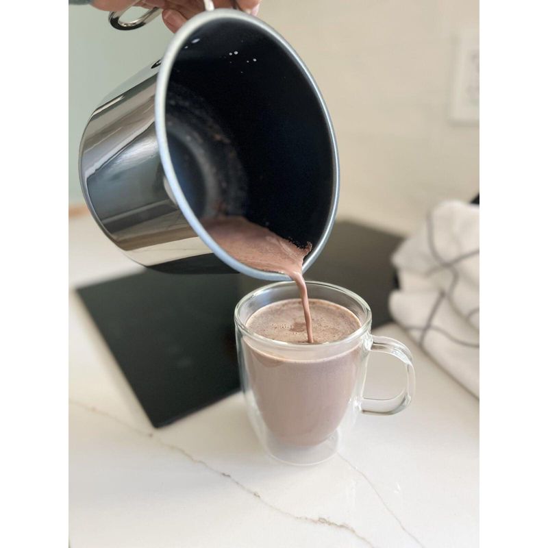 KUCHENPROFI Hot Chocolate/Milk Pot 1.6 Qt., 5" High, 5.5" Dia., 5 of 6