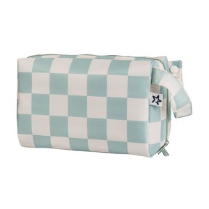 Tiny Twinkle Waterproof Makeup Bag – Portable Travel Cosmetic Organizer with Handle and Secure Zipper - 1 of 4