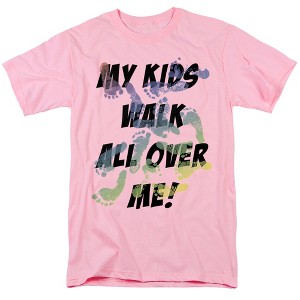 Men's Father's Day My Kids Walk All Over Me T-Shirt - 1 of 4