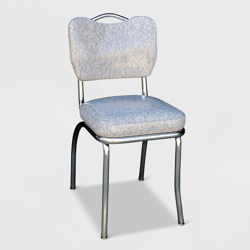 Handle Back Diner Chair Cracked Ice Gray - Richardson Seating, 1 of 5