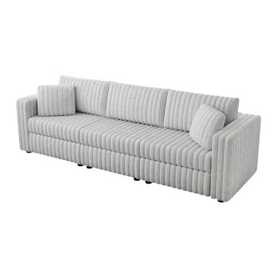 NicBex 106.3 Inch Modern 2-Seater Sofa with 2 Pillows for Living Room,Apartment,Office