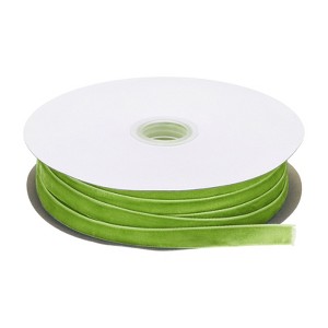 Unique Bargains Soft Single Face Spool Silky Velvet Ribbon for Bouquets DIY Gift Craft - 1 of 3