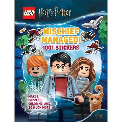 Lego Harry Potter: Mischief Managed! 1001 Stickers - by  Ameet Publishing (Paperback)