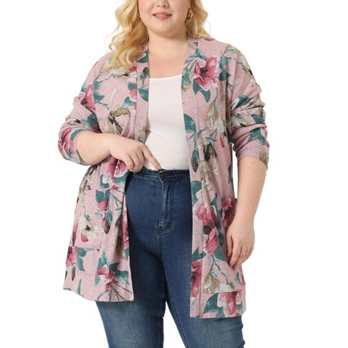 Floral deals cardigan target