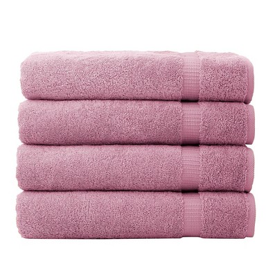 rose bath towels