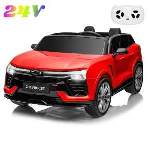 Jojoka 24V 2-Seater Licensed Chevrolet Blazer Kids' Electric SUV Ride-On with Parent Remote, 3-Speed, Bluetooth Music, LED Lights - 1 of 4