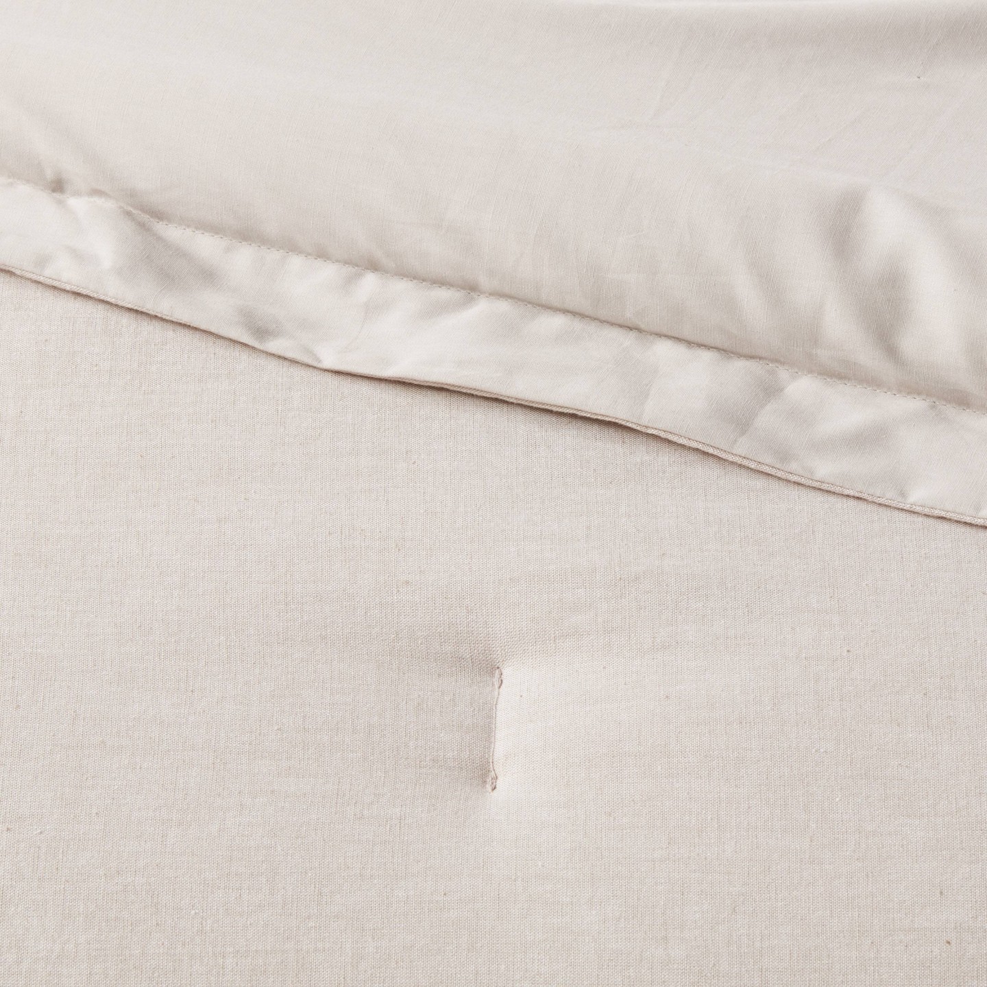 Threshold Full/Queen Cotton Linen Chambray Comforter & Sham Set Blue, цвет: Хаки — фото 4