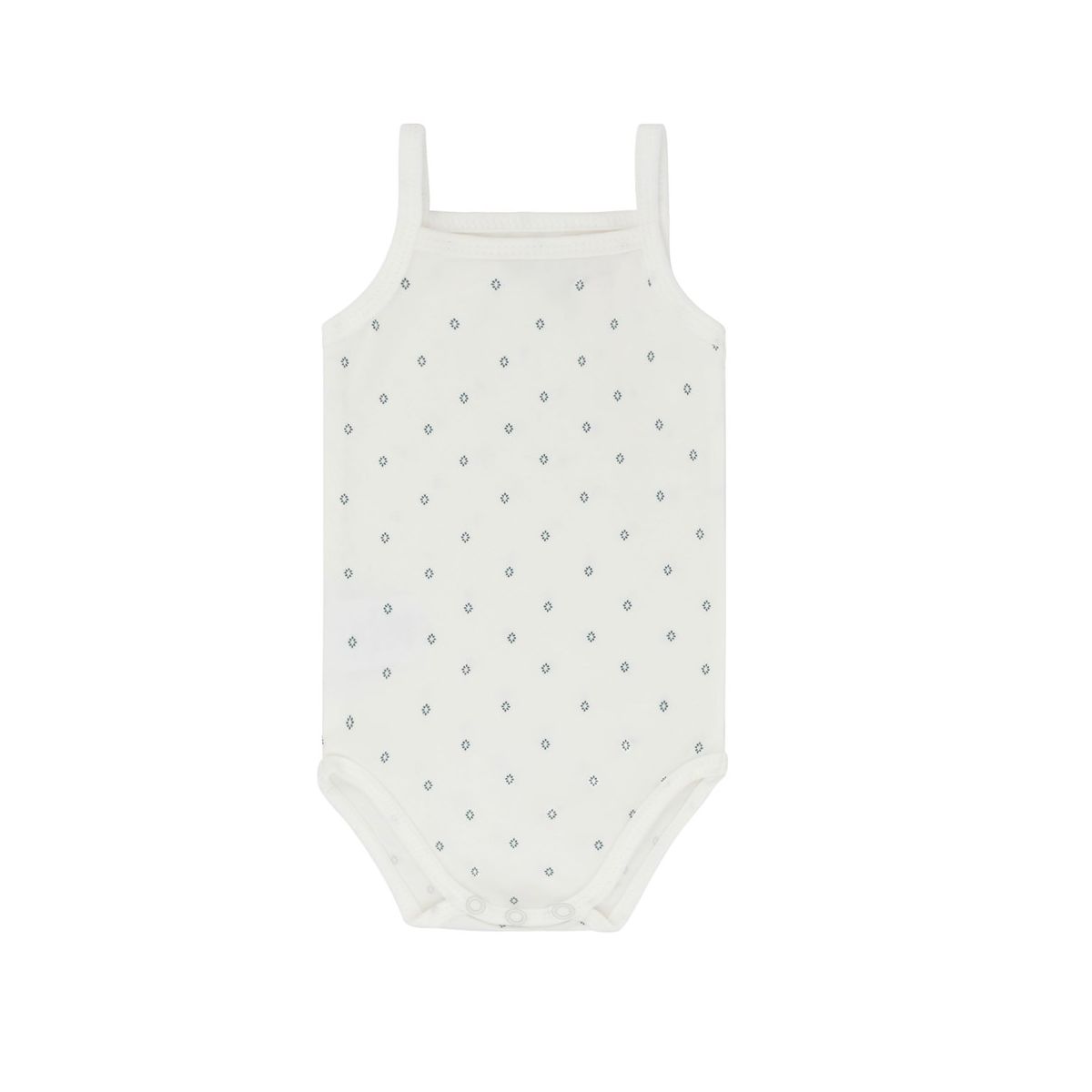 Ely's & Co. Cotton Baby Boy Bodysuits-Undershirts Blue - 3 Pack, Stripes, Diamonds, Dragonfly - thumbnail 6