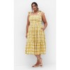 Women's Plus Size Leila Seashell Dress - print | CITY CHIC - 3 of 4