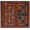 WE Games Nine Men's Morris Wooden Travel Game with Marbles - 5 inch Travel Size - 3 of 4