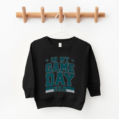 The Juniper Shop In My Game Day Era - Green Youth Ultra-Soft Graphic Sweatshirt