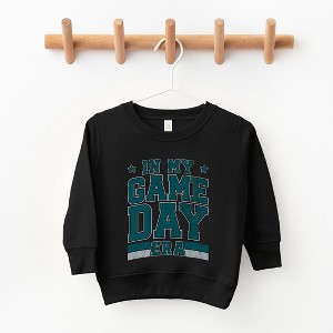 The Juniper Shop In My Game Day Era - Green Toddler Graphic Sweatshirt - 1 of 3