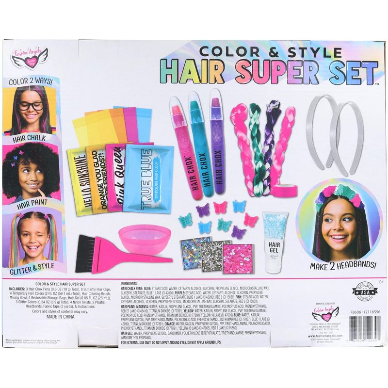 Fashion Angels Fashion Angels Color & Style Hair Styling Super Set, 2 of 3