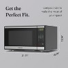 Farberware Countertop Microwave Oven, 1100W – Stainless Steel - 4 of 4