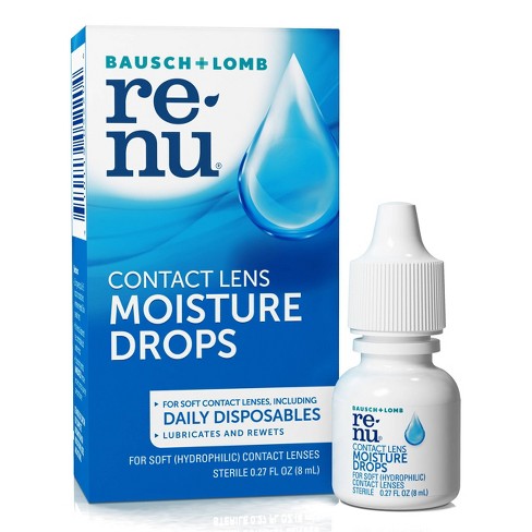 Renu Multiplus Lubricating/Rewetting Contact Lens Drops - .27 Fl Oz : Target