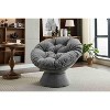 CAVINAS Oversized Swivel Accent Chair,Swivel Barrel Chair,Modern Upholstered Swivel Chairs for Living Room - 2 of 4