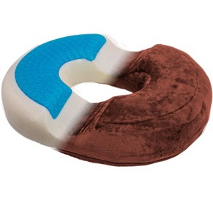 5 Star Super Deals Orthopedic Donut Seat Gel Cushion w/ Infused Memory Foam & Cooling Gel  for Tailbone, Hemorrhoid, Sciatica & Prostate - 1 of 4