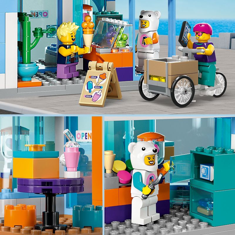LEGO City Ice-Cream Shop Pretend Building Toy Set 60363, 4 of 9
