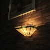 Chloe Lighting Theros Tiffany-Style 1 Light Mission Indoor Wall Sconce 12"Wide - 3 of 4