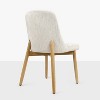 Vatros Chenille Upholstered Side Chair Dining Chairs - 4 of 4