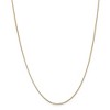 Black Bow Jewelry 1.15mm 14k Yellow Gold Solid Rolo Pendant Chain - 3 of 4