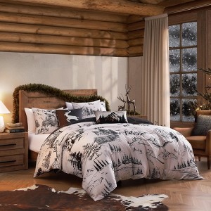 Bebejan Rocky Mountains 100% Cotton 5 Piece Reversible Comforter Set - 1 of 4