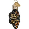 Old World Christmas Mini Glass Blown Ornament for Christmas Tree, Monarch - 3 of 4