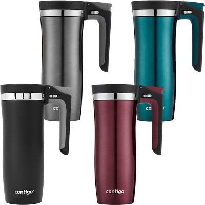 Contigo 16 oz. Autoseal Vacuum-Insulated Stainless Steel Handled Travel Mug