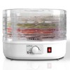 NutriChef PKFD06 Kitchen Countertop Electric Food Dehydrator Preserver Machine with Adjustable Temperature and 5 Stackable Tray Racks - 2 of 4