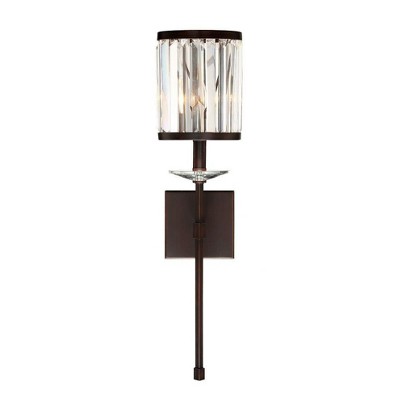 Savoy House Ashbourne 1 - Light Wall Light in  Mohican Bronze