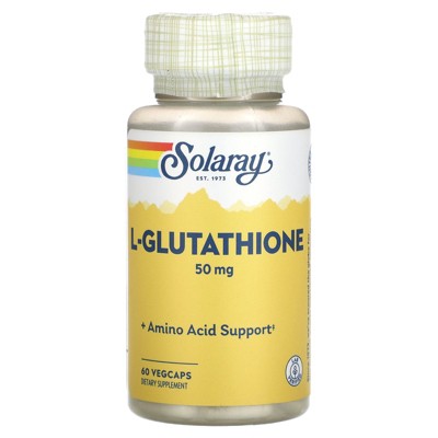 Solaray L-Glutathione, 50 mg, 60 VegCaps