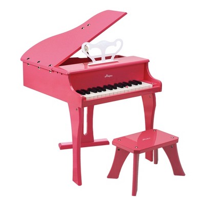 Hape Toys Early Melodies Pink Wooden Happy Grand Piano for Toddlers & Children