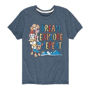 Boys' - Paw Patrol - Dream, Explore, Repeat Short Sleeve Graphic T-Shirt - 1 of 4