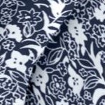 navy paisley ditsy