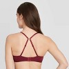 Women's Bliss Lightly Lined Wirefree Bra with Lace - Auden™ - image 3 of 3