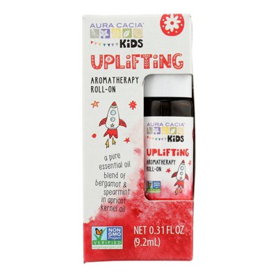 Aura Cacia Kids Uplifting Aromatherapy Roll-On Essential Oil - 0.31 fz