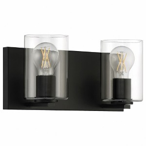 Access Lighting Oslo 2 - Light Vanity in  Matte Black - 1 of 4