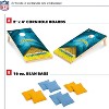 NFL Los Angeles Chargers 2'x4' Wood Cornhole Set - 2 of 4