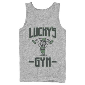 Men's Lost Gods St. Patrick's Day Lucky's Gym Tank Top - 1 of 4