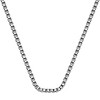 925 Silver Collar for Women - Box Chain (45cm x 0.6mm) - Gift for Bride, Mother, Valentine's Day - 3 of 4