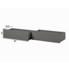 AFI Furnishings Urban Bed Drawers Queen-King Grey - 4 of 4